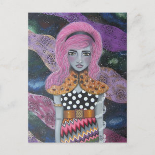 Carte Postale Voyageur d'heure