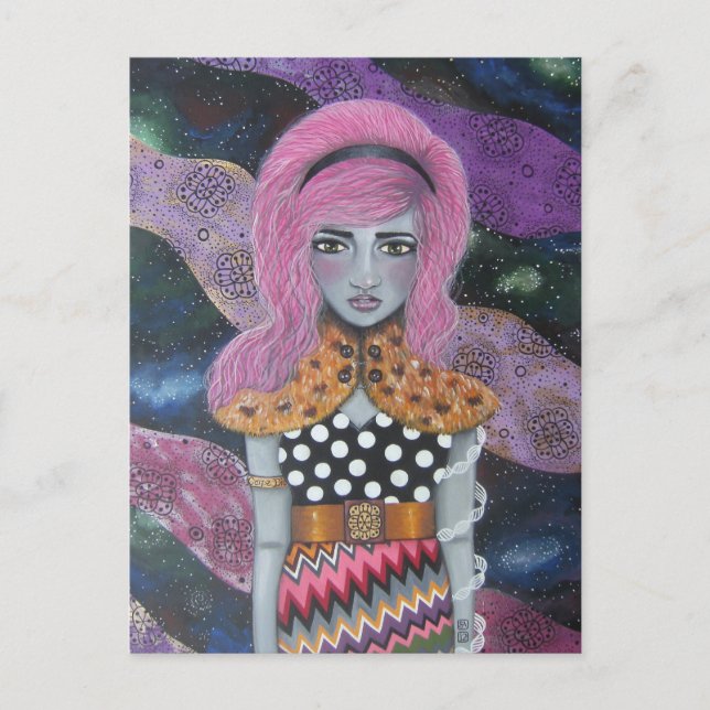 Carte Postale Voyageur d'heure (Devant)