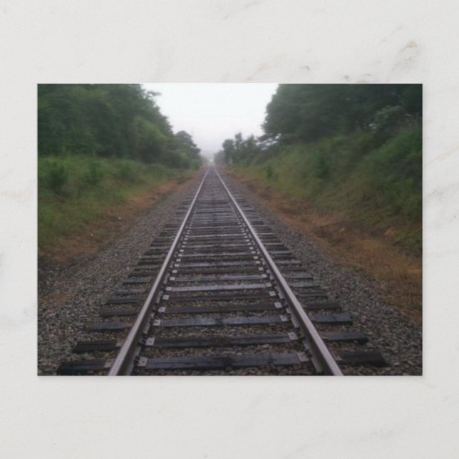 Carte Postale Voyageur ferroviaire (Devant)