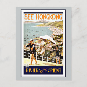 Carte Postale Voyagez Hong Kong Riviera Of The Orient