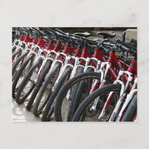 Carte Postale VTT en rang