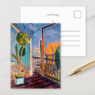 Carte Postale Vue à partir de la fenêtre Studio   Isaac Grünewal