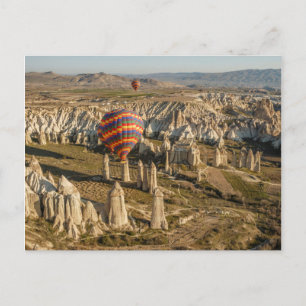 Carte Postale Vue aérienne de ballons à air chaud, Cappadoce 2