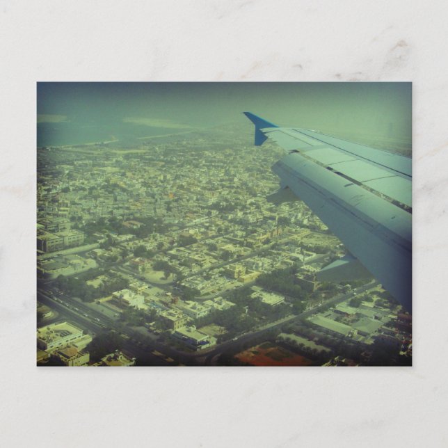 Carte Postale Vue aérienne de Dubaï, Dubaï (Devant)