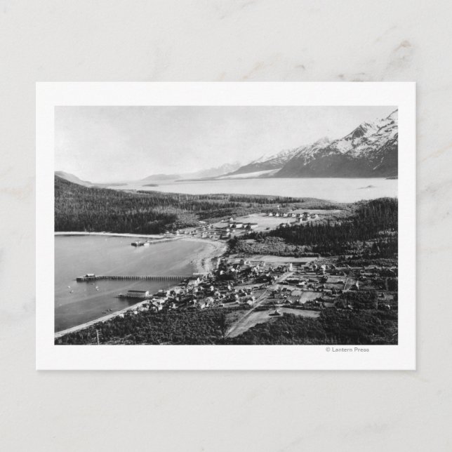Carte Postale Vue aérienne de Haines, Alaska (Devant)
