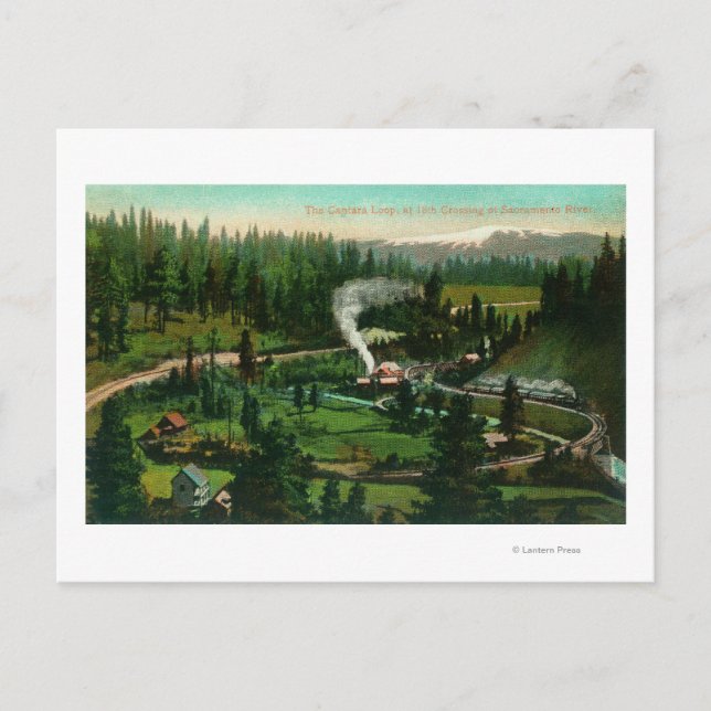 Carte Postale Vue aérienne de la boucle Cantara (Devant)