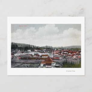 Carte Postale Vue aérienne de la ville