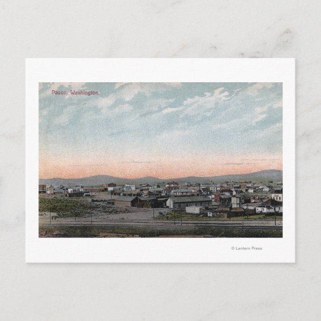 Carte Postale Vue aérienne de la ville 4 (Devant)