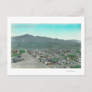Carte Postale Vue aérienne de la ville de Huntington, OU