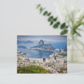 Carte Postale Vue aérienne de Rio de Janeiro (Debout devant)