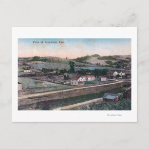 Carte Postale Vue aérienne de TownFreestone, CA