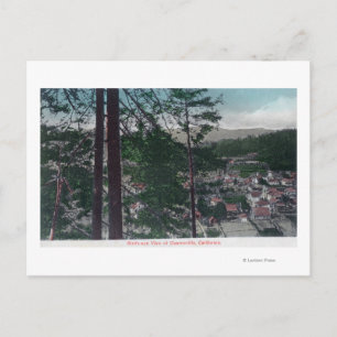 Carte Postale Vue aérienne de TownGuerneville, CA