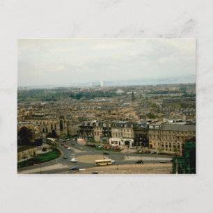 Carte Postale Vue aérienne d'Edimbourg - Ecosse