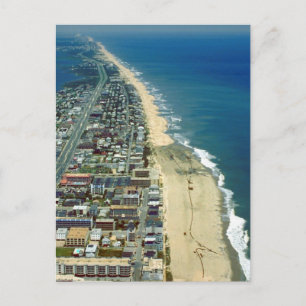 Carte Postale Vue aérienne d'Ocean City Maryland