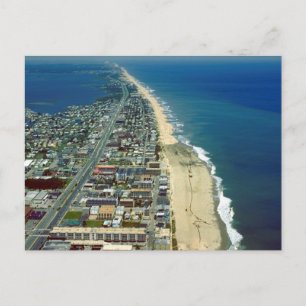 Carte Postale Vue aérienne d'Ocean City Maryland