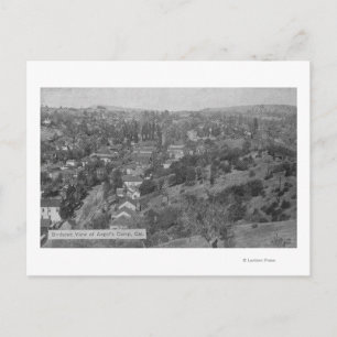 Carte Postale Vue aérienne du camp Angels Camp Angels, CA