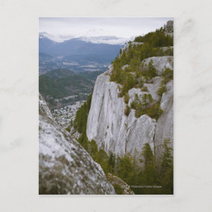 Carte Postale Vue aérienne du "chef" à Squamish