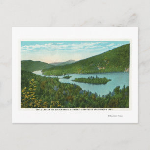 Carte Postale Vue aérienne du lac