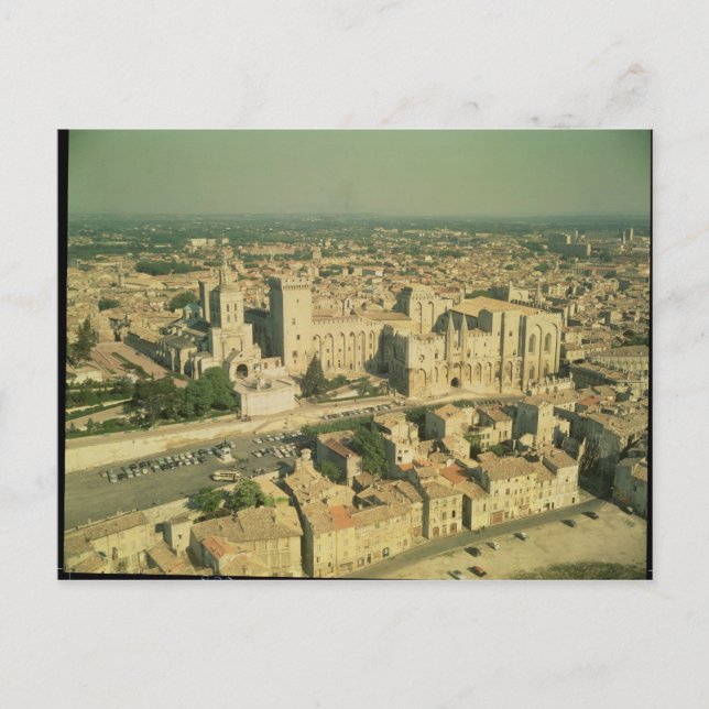 Carte Postale Vue aérienne du Palais (Devant)