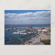 Vue aérienne par drone du port et du château de Pa