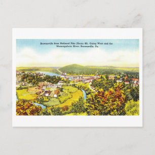 Carte Postale Vue ancienne de Brownsville, Pennsylvanie,