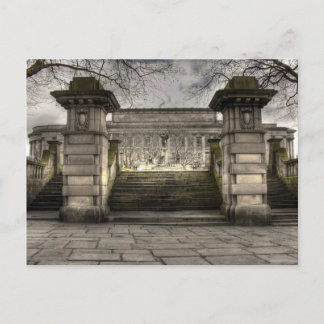 Carte Postale Vue arrière du St Georges Hall Liverpool, Royaume-