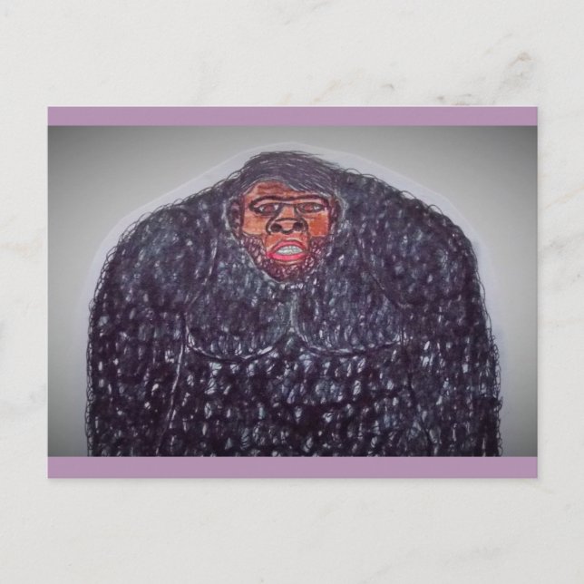 Carte Postale Vue avant de la chute des flammes (Devant)