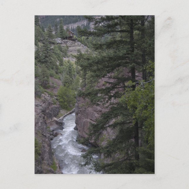 Carte Postale vue @ box canyon falls walkway (Devant)