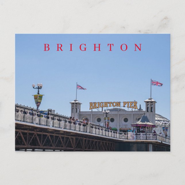 Carte postale vue Brighton Pier (Devant)