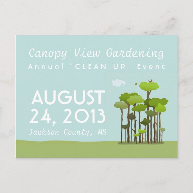 Carte postale Vue Canopée (Devant)