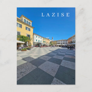 Carte postale vue carré du lac de Garde Lazise