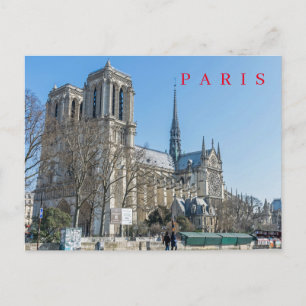 Carte postale vue Cathédrale Notre-Dame de Paris