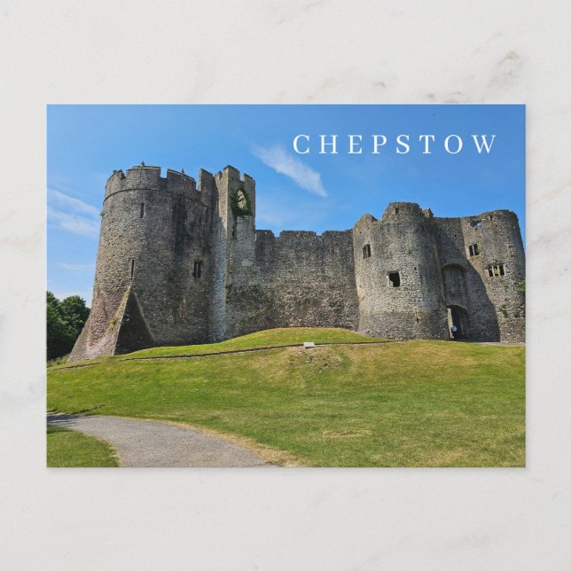 Carte postale vue Château de Chepstow (Devant)