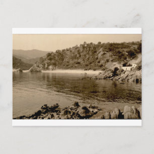 Carte Postale Vue côtière vintage de Canyelles Lloret de Mar