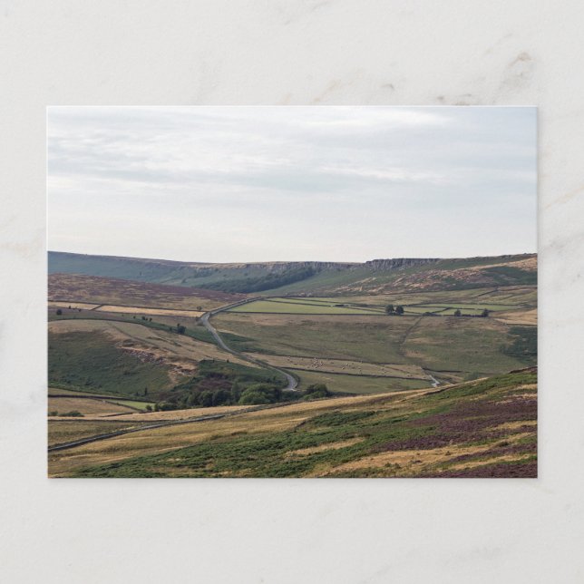 Carte Postale Vue dans le Peak District, Derbyshire (Devant)