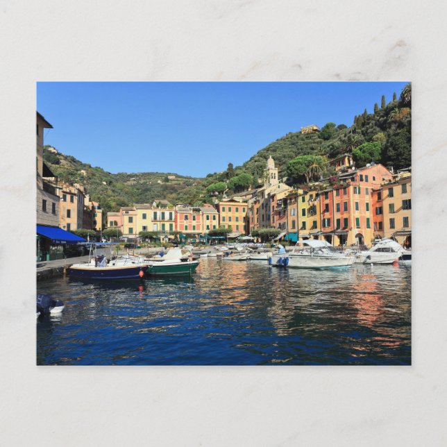 Carte Postale vue dans Portofino (Devant)