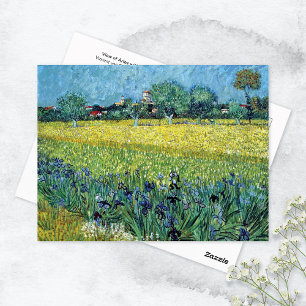 Carte Postale Vue d'Arles Iris Vincent van Gogh