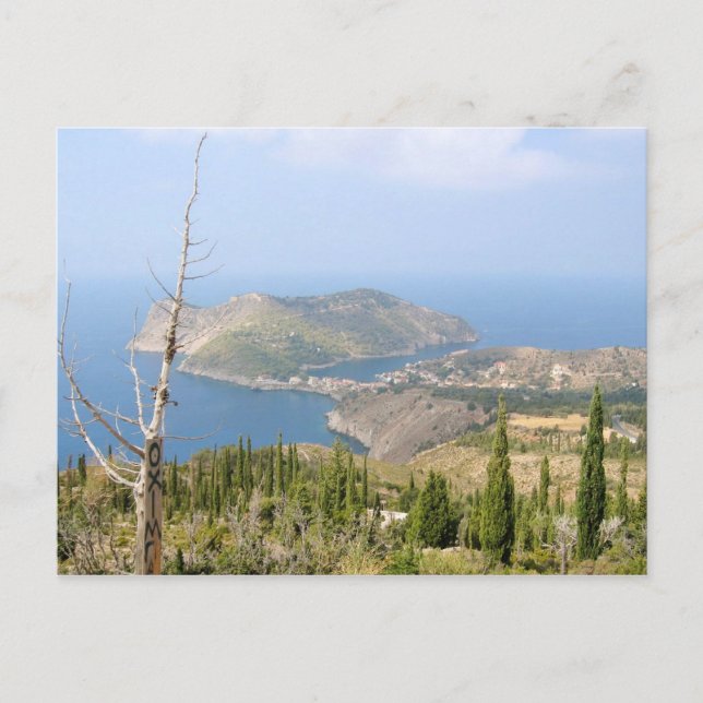 Carte Postale Vue d'Assos (Kefalonia) (Devant)