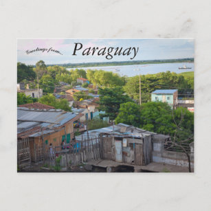 Carte Postale Vue d'Asunción Paraguay