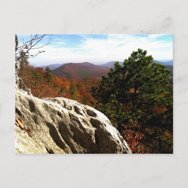 Carte Postale Vue d'automne de la dent du dragon (Devant)