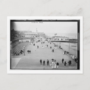 Carte Postale Vue de Asbury Park NJ c1910 Vintage