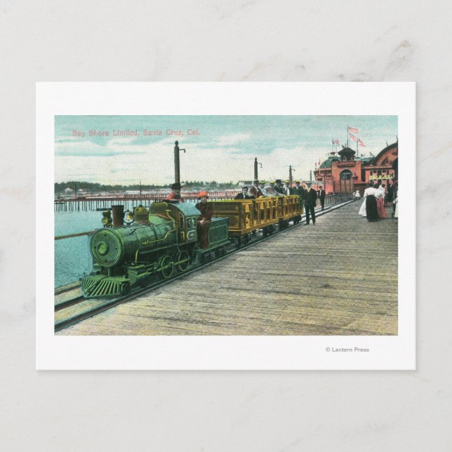 Carte Postale Vue de Bay Shore UnlimitedSanta Cruz, CA (Devant)