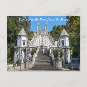 Carte Postale Vue de Bom Jesus do Monte.