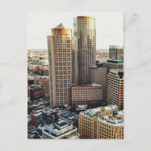 Carte Postale Vue de Boston