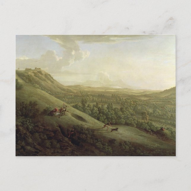 Carte Postale Vue de Boxhill, Surrey, avec Dorking in the Dis (Devant)