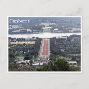 Carte Postale vue de canberra
