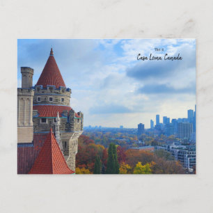 Carte Postale Vue de Casa Loma, Toronto, Canada