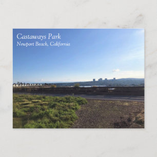 Carte Postale Vue de Castaways Park, Newport Beach, CA