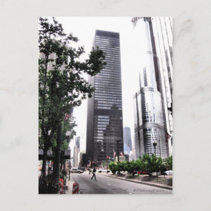 Carte Postale Vue de Chicago