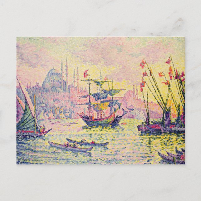 Carte Postale Vue de Constantinople, 1907 (Devant)